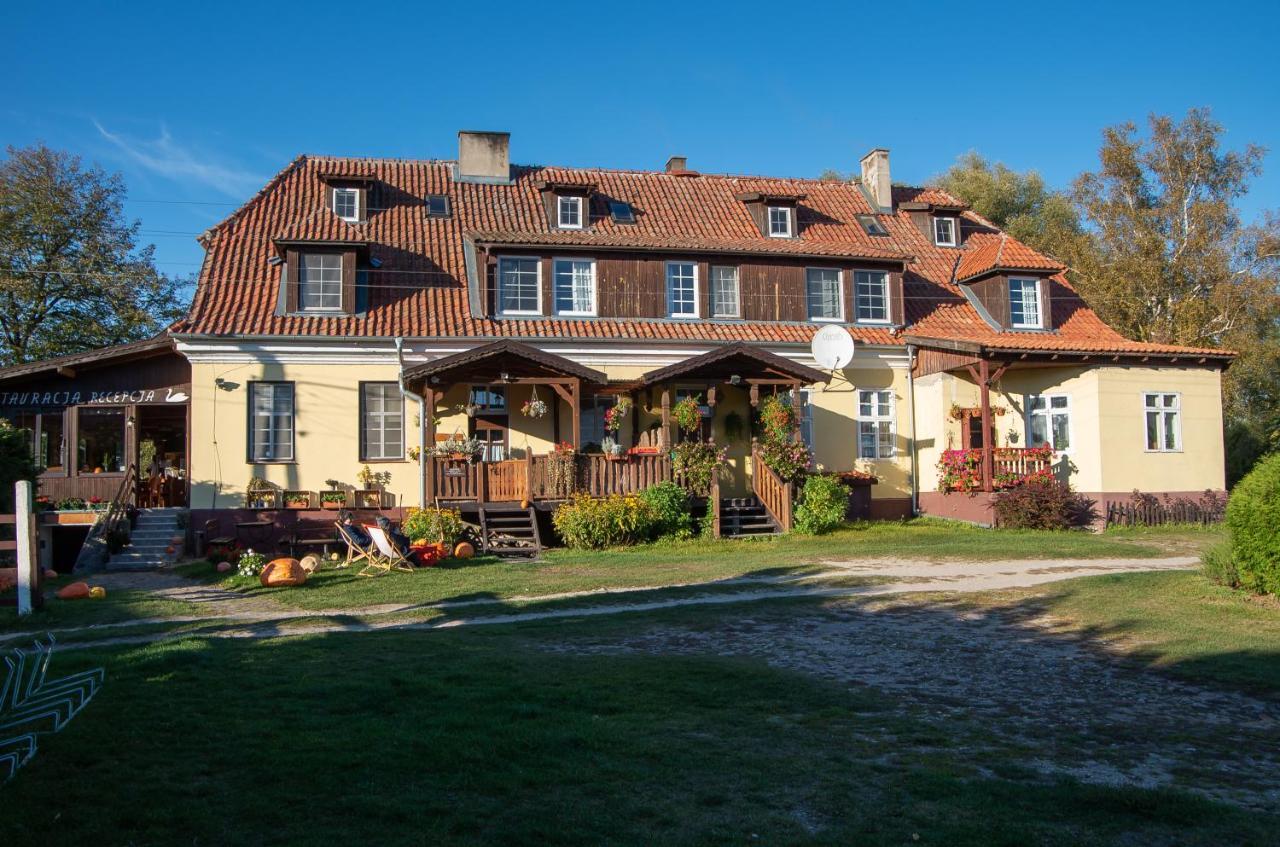 Folwark Luknajno Nad Jeziorem Sniardwy Gospoda Dziedzictwo Kulinarne Warmia-Mazury Mikołajki 外观 照片