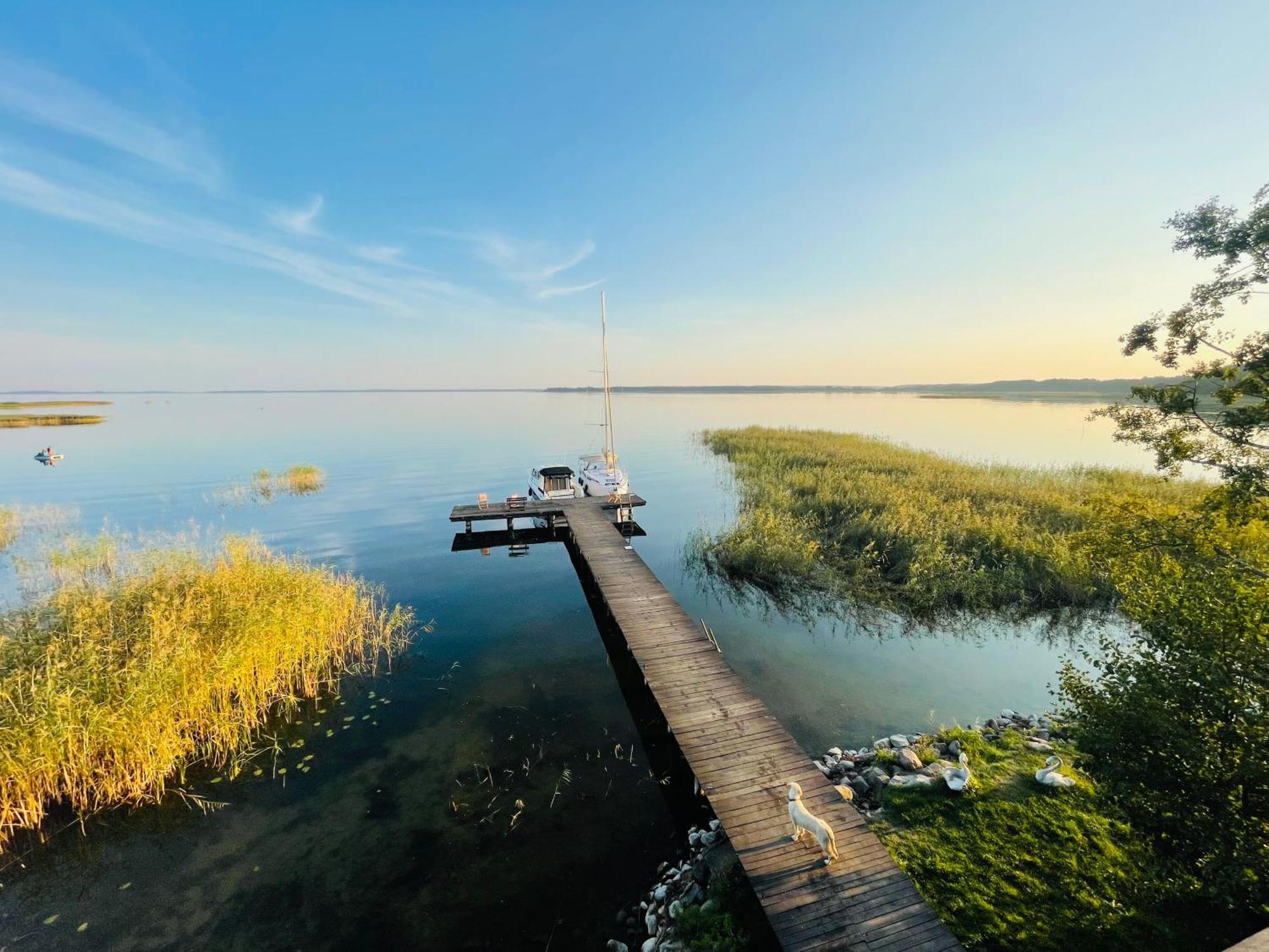 Folwark Luknajno Nad Jeziorem Sniardwy Gospoda Dziedzictwo Kulinarne Warmia-Mazury Mikołajki 外观 照片
