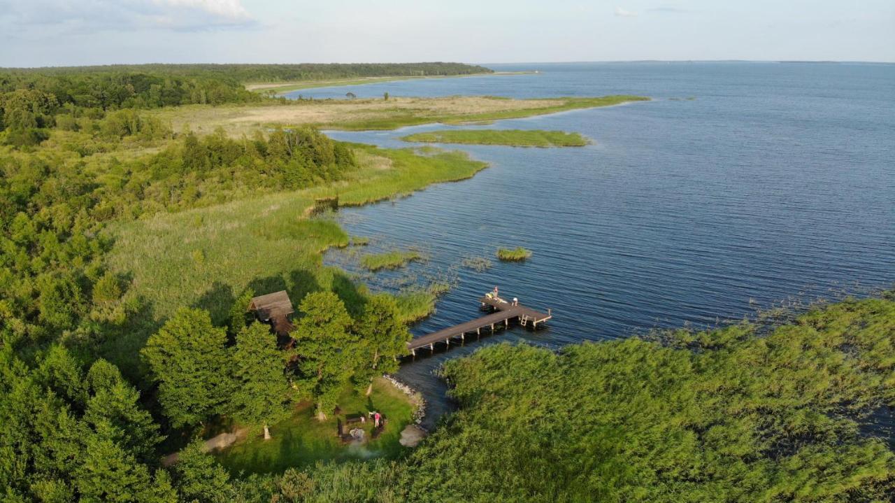 Folwark Luknajno Nad Jeziorem Sniardwy Gospoda Dziedzictwo Kulinarne Warmia-Mazury Mikołajki 外观 照片