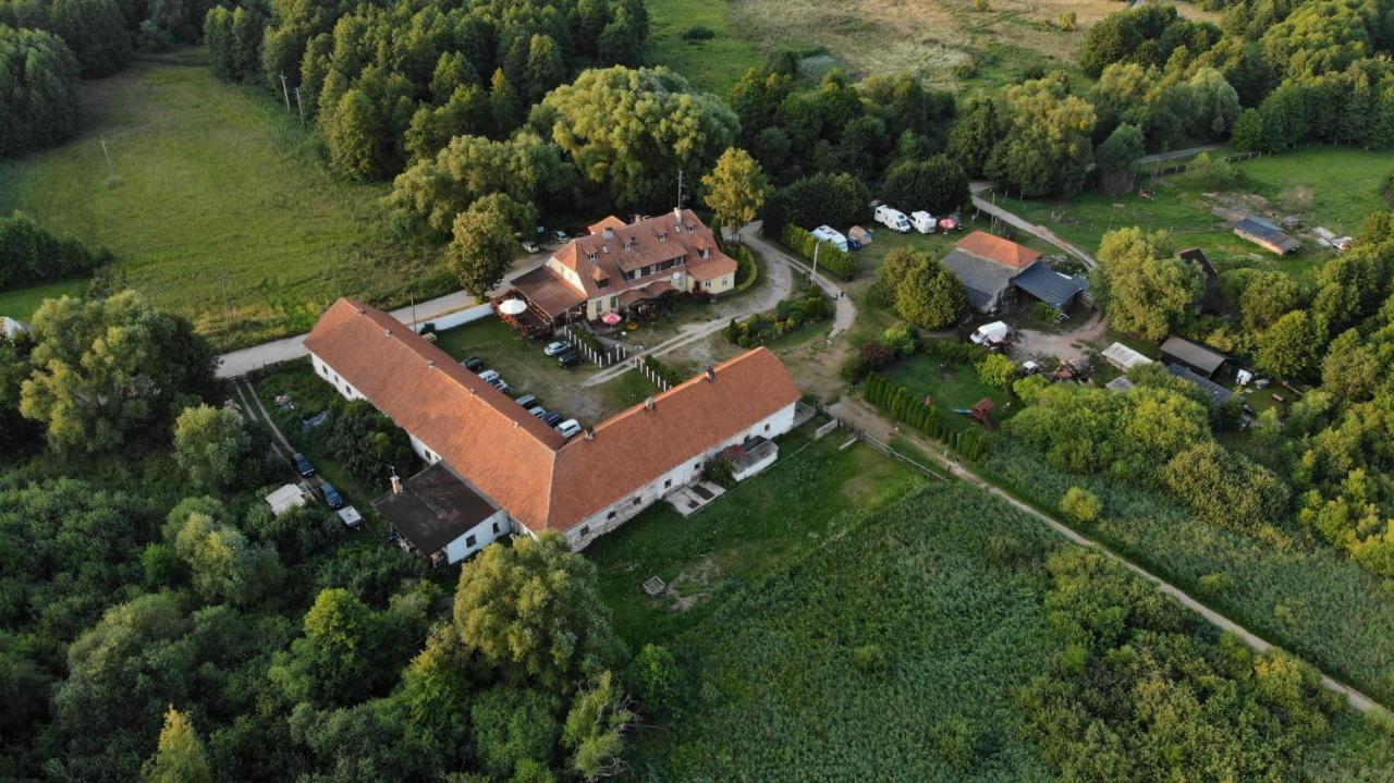 Folwark Luknajno Nad Jeziorem Sniardwy Gospoda Dziedzictwo Kulinarne Warmia-Mazury Mikołajki 外观 照片