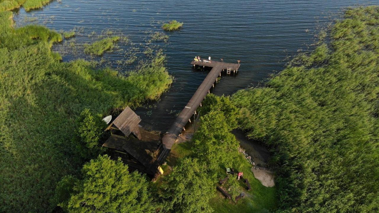 Folwark Luknajno Nad Jeziorem Sniardwy Gospoda Dziedzictwo Kulinarne Warmia-Mazury Mikołajki 外观 照片