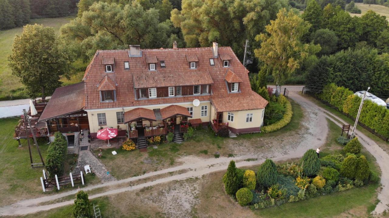 Folwark Luknajno Nad Jeziorem Sniardwy Gospoda Dziedzictwo Kulinarne Warmia-Mazury Mikołajki 外观 照片